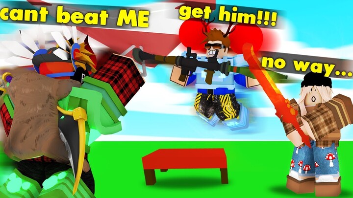 They Were Being MEAN To Her, So I Used A BROKEN Item... (ROBLOX BEDWARS)