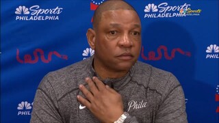 Doc Rivers on 76ers dominant: "James Harden is best fit for my team"