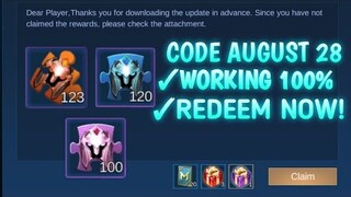 REDEEM CODES/AUGUST 28 2020 REDEEM NOW!