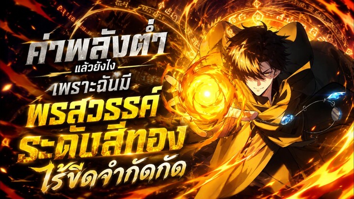 ค่าพลังต่ำแล้วยังไงเพราะฉันมีพรสวรรค์ระดับสีทองไร้ขีดจำกัดกัด ตอนที่ 1-10