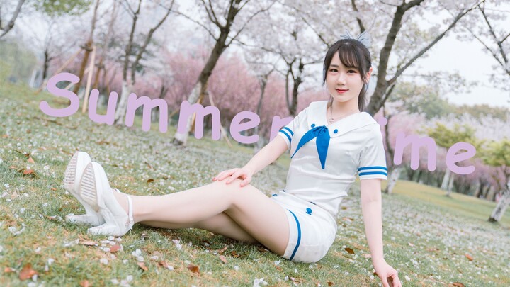 【Mushroom】Summertime ❀Sailor uniform and cherry blossoms are more suitable❀