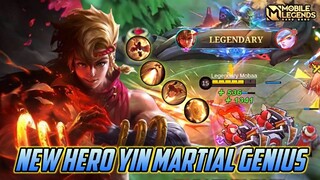 Yin Mobile Legends , New Hero Yin Legendary Gameplay - Mobile Legends Bang Bang