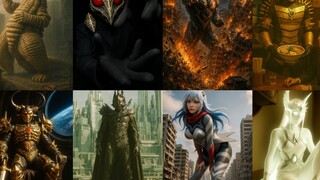 Monsters in Ultraman's World View Through AI Lens Part 4