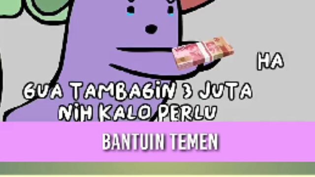 anime tekotok bantuin teman