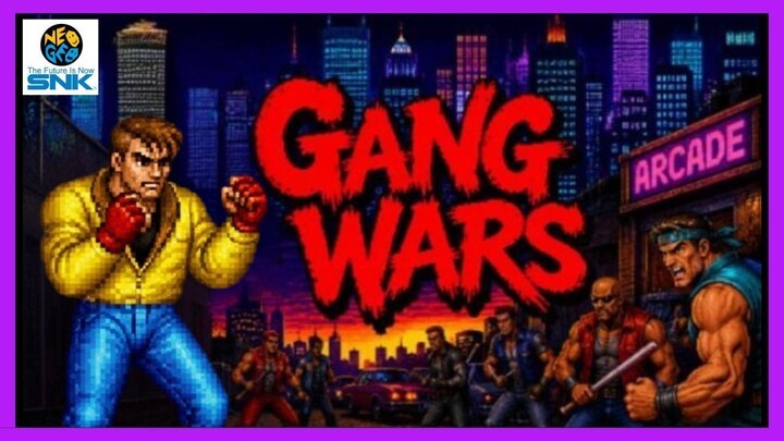 GANG WARS 1989 - O ARCADE beat em up da SNK + MALUCO dos anos 80 ! 🔥