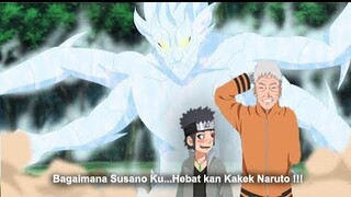 Inilah Cucu Naruto yang memiliki 2 kekuatan doujutsu mata yang bisa membuat Susano'o God jougan