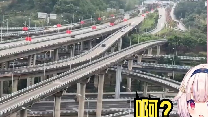 Lolita Jepang tercengang setelah menonton "Seberapa Sulitnya Mengemudi di Chongqing"