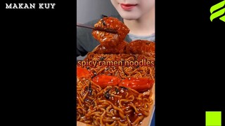 mukbang makanan pedas #makanpedes #bikinngiler #mukbang #makan #fyp
