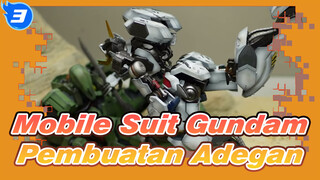 [Mobile Suit Gundam] ASW-G-08 Gundam Barbatos vs EB-06 Graze, Pembuatan Adegan_3