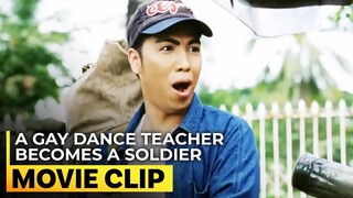 A gay dance teacher becomes a soldier | 'The Unkabogable Praybeyt Benjamin’ | #MovieClip