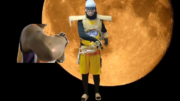 Kaman Rider · Wushen Lao Da! Blood Moon Elbow Slash!