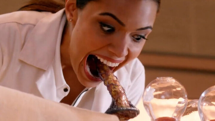 A woman just wanted to see a therapist for a cupping session after work, but the next second somethi