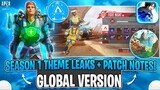 Apex Legends Mobile New Season 1 Theme Leaks💙 + New Global Version Patch Notes! | Apex Mobile Update