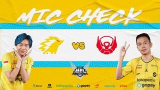 ONIC VS BIGETRON ALPHA  - THE ULTIMATE MIC CHECK MPL ID SEASON 9 WEEK 7