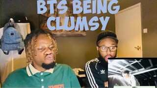 BTS BEING SILLY? | BTS Clumsy Moments (Funny Moments) [UK REACTION]