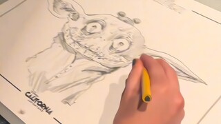 “上的明明是同一节美术课…”