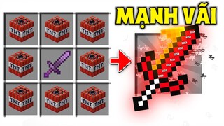 THỬ THÁCH SINH TỒN VÀ CHẾ TẠO THÀNH CÔNG THANH KIẾM PHÁ HỦY THẾ GIỚI CỰC MẠNH !! *BANH CẢ MAP*