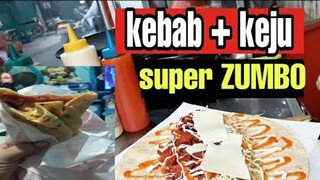 mencoba jajanan kebab arabian bang aji super zumbo