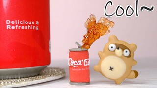 [Bản gốc] Chú mèo cầy hương nhỏ cũng thích uống Coke🥤