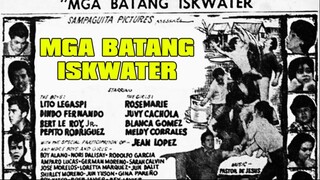 Mga Batang Iskwater 1964 (Tagalog Comedy/Romance Film) Philippines