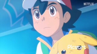 pokimon Ash and pikachu