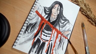 yuk lihat proses bikin gambar mommy UNOHANA 😳✨✨ bankai...