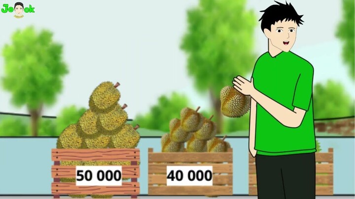 PENJUAL DURIAN CULAS DURIAN DISUNTIK BIANG GULA DAN NIKOTIN BIKIN PEMBELI KE