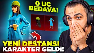 BEDAVA ALINABİLEN YENİ KARAKTER GELDİ!! 😮 (0 UC AŞIRI İYİ) | PUBG MOBILE