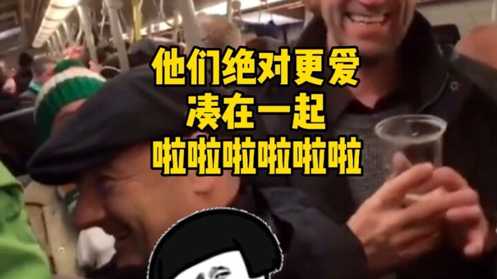 We’d love to be as adorably goofy and cheerful as the Irish fans, but we just don’t get the chance! 