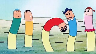 【Crayon Shin-chan】Lima belut taman yang lucu