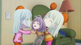 喵梦被爱猫小莫抓来