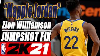 Andrew Wiggins Jumpshot Fix NBA2K21 with Side-by-Side Comparison