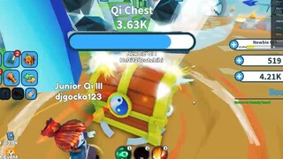 HEBI THỬ THÁCH 24 GIỜ TIÊU DIỆT QUÁI VẬT TRONG ROBLOX_HEBI NÂNG CẤP KIẾM THẦN SI