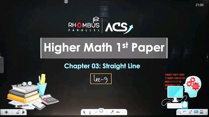 Highermath 1st Chapter-3,(Straight Line),Lecture-9, HSC26