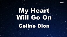 My Heart Will Go On Celine Dion Karaoke With Guide Melody
