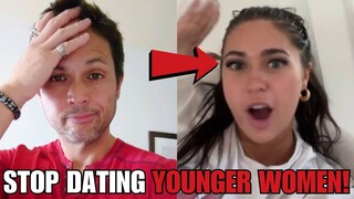 Woman FREAKS OUT Over OLDER MEN Dating COLLEGE GIRLS