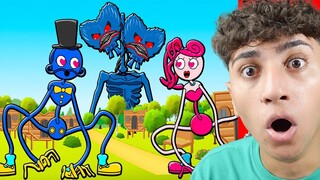 HUGGY WUGGY SİREN HEAD DÖNÜŞTÜ POPPY PLAYTİME ANİMASYONLAR !! (Poppy Playtime Animation)