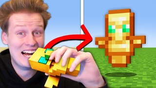 Anything He Eats, I Give him in Minecraft...