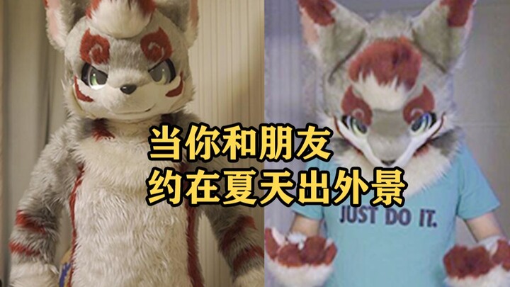 นัดกันไว้ว่าจะใส่ชุดเต็มทั้งคู่ ทำไมคนหนึ่งกลับใส่แค่ครึ่งเดียวล่ะ!!!