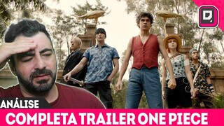 MINHA OPINIÃO SINCERA - ANÁLISE COMPLETA ONE PIECE LIVE ACTION TRAILER NETFLIX
