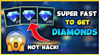 SUPER FAST WAY TO GET MORE DIAMONDS! LEGIT100% | Mobile Legends [2020]
