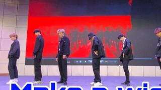 【NCT2020】What is it like to be a fan and perform "RESONANACE" + "Make a Wish" at school
