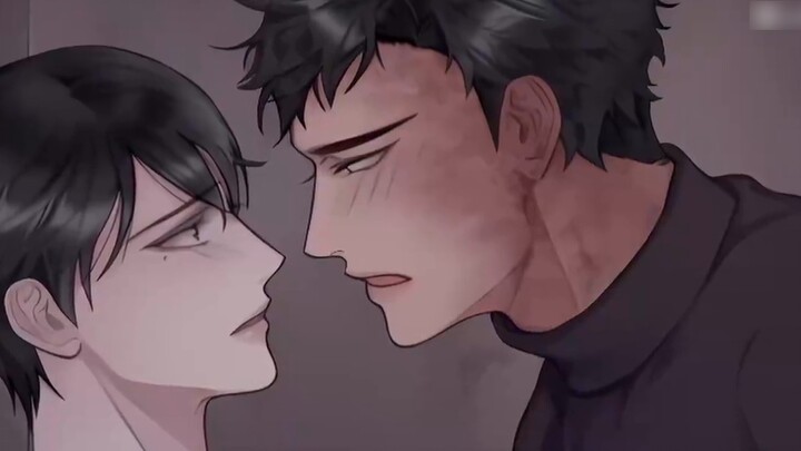 He was panting because he couldn't bear it. Just imagining it was enough to make MJ emotional. #七夏漫画