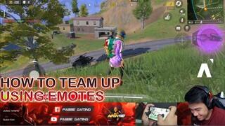 TEAM UP USING EMOTES | EPIC TEAMUP | NRX 420 | CODM | GARENA