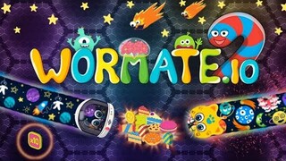 Wormate.io New Space Update! (Bought All Clothing and Skins Updates) New Epic/Amazing Moments!