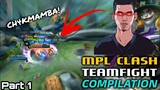 MPL-PH S8 Team Fight and Clash Compilation Part 1 | MLBB