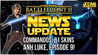 CRAZY NEWS Offline Instant Action, Clone Commandos, Luke Skin, Episode 9 | Battlefront 2 Update