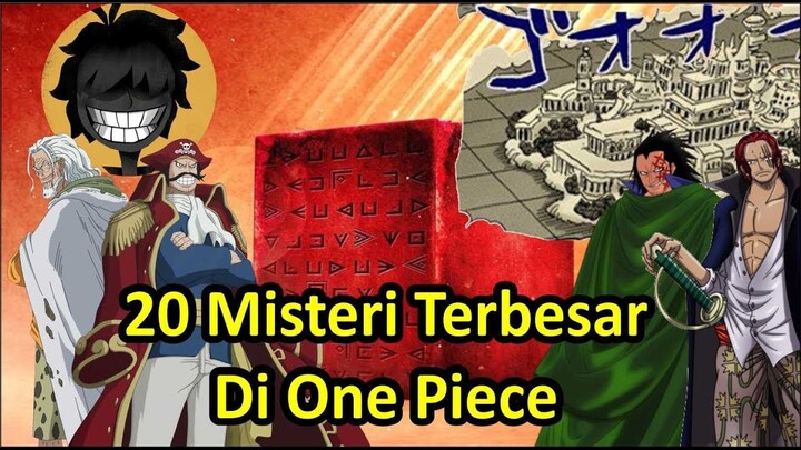 20 Misteri Terbesar Yang Belum Terpecahkan Di One Piece