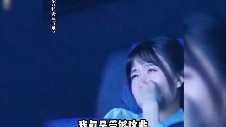 Movie marketing these days is just outrageous. A blind person crying while watching a movie is truly