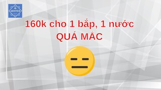 160k cho 1 bắp và 1 nước tại rạp? QUÁ MẮC